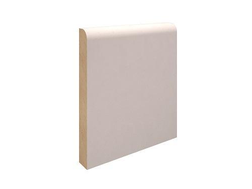 119mm x 15mm MDF Round One Edge Skirting