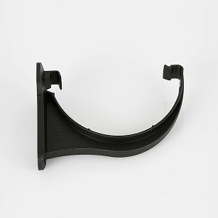 170mm Deepstyle Fascia Bracket Black