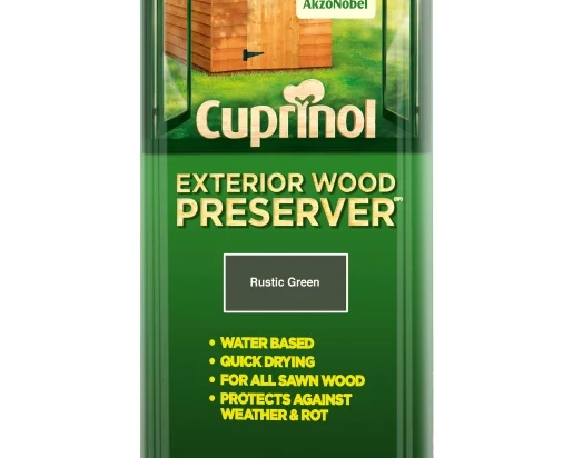 Cuprinol CX Exterior Wood Preserver Rustic Brown 5 Litre
