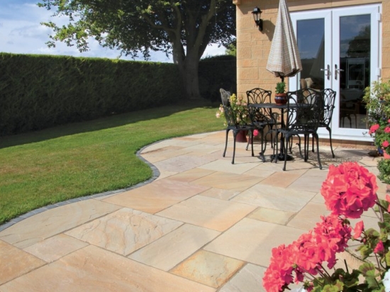 Fossil Buff Calibrated Natural Sandstone