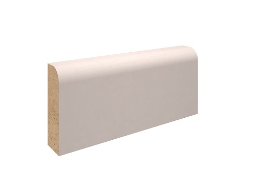 44mm x 15mm MDF Round One Edge Architrave