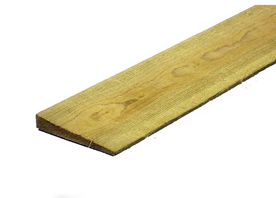 Green Feather Edge Board