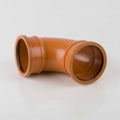 110mm 87.5 Degree Double Socket Underground Bend