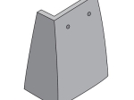 Plain Concrete Tile External Angle (Left Handed)