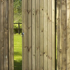 Babington Framed Ledged And Braced Featheredge Gate 1760x900mm