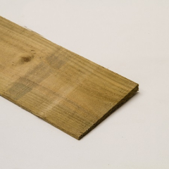 150mm x 22mm Green Feather Edge Board