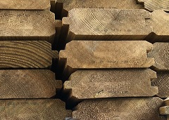 Green Treated T&G Timber Wall 3.6m x 150mm x 50mm