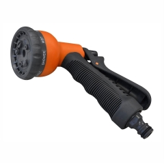 Plastic 8 Pattern Adjustable Spray Gun