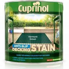 Cuprinol CX Anti-Slip Deck Stain Vermont Green 2.5 Litre