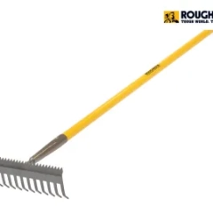 Sharp-Edge Soil Rake