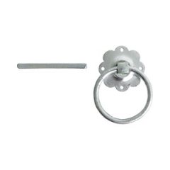 150mm 6" PLAIN Ring Gate Latch Hot Dipped Galv